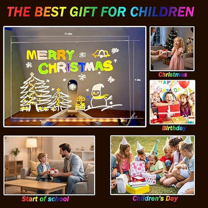 LED Colorful Glow Drawing Board