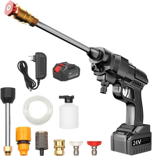 Cordless Pressure Washer – Portable Power Washer with 24V Battery for Car, Patio & Home Cleaning